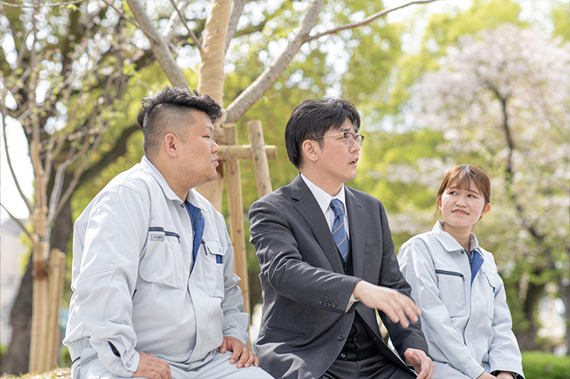 社内の様子