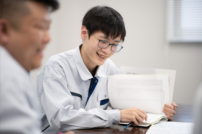 社内の様子